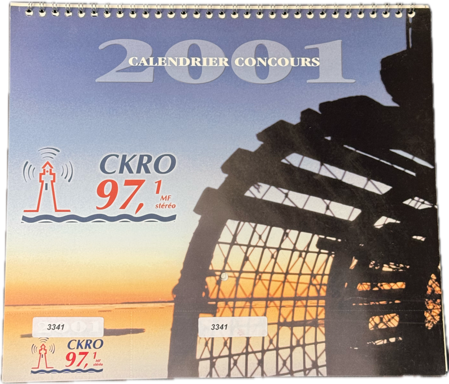 Calendrier CKRO 2001